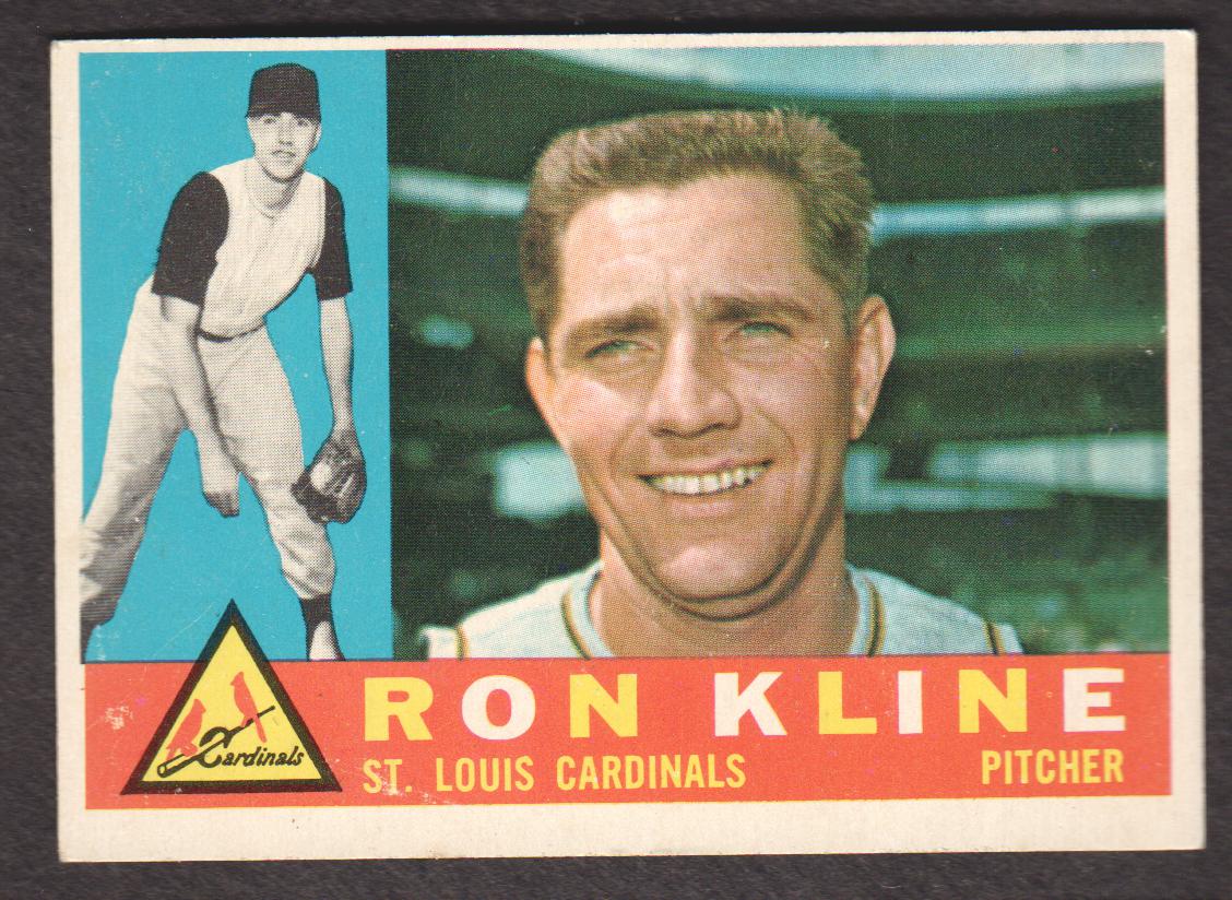 1960 Topps #197 Ron Kline