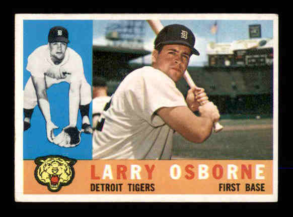 1960 Topps #201 Larry Osborne