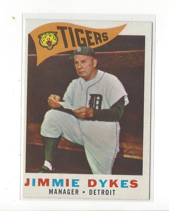 1960 Topps #214 Jimmy Dykes MG