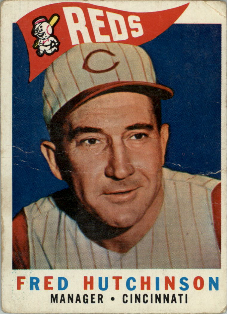 1960 Topps #219 Fred Hutchinson MG