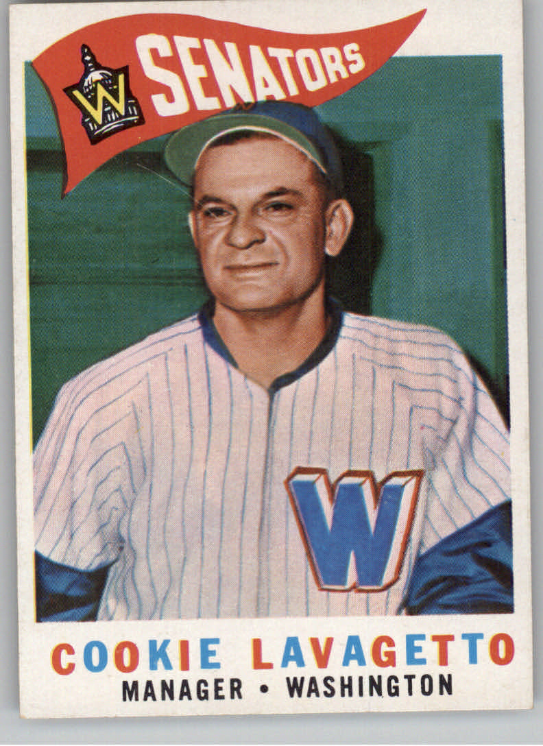 1960 Topps #221 Cookie Lavagetto MG