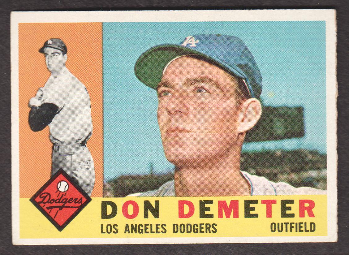 1960 Topps #234 Don Demeter