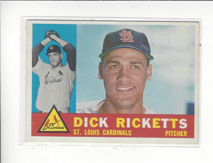 1960 Topps #236 Dick Ricketts