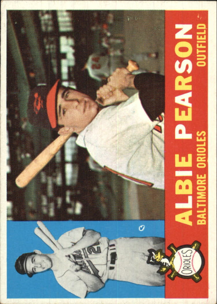 1960 Topps #241 Albie Pearson