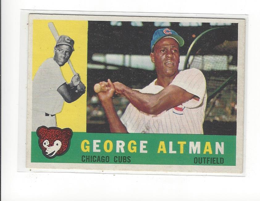 1960 Topps #259 George Altman