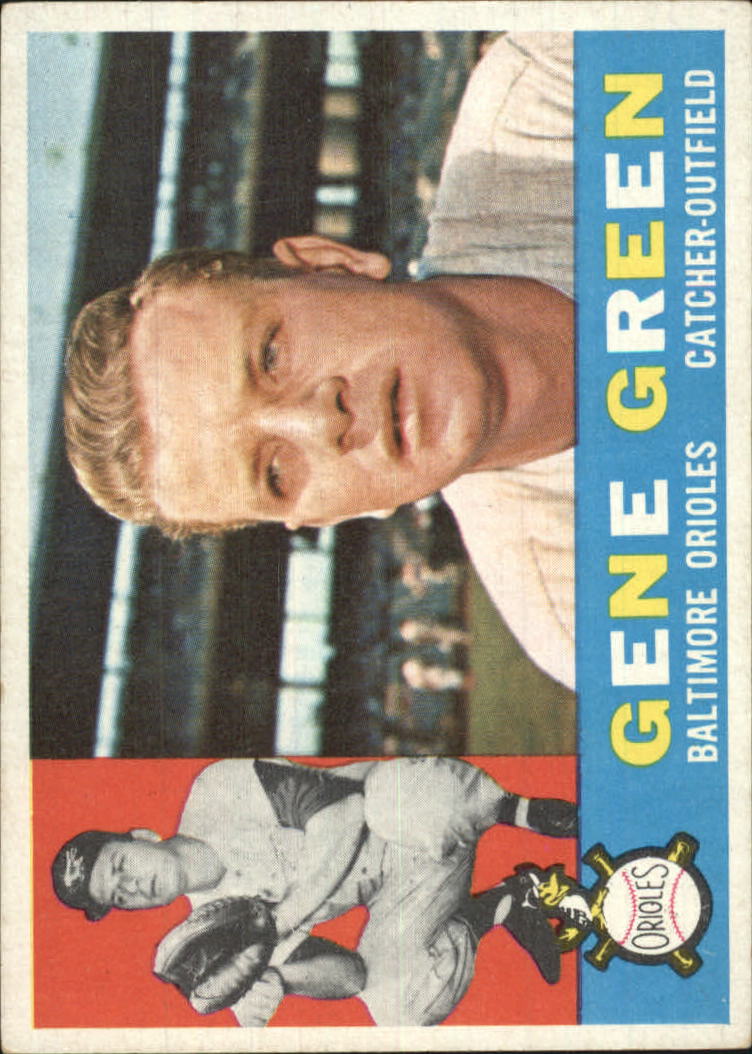 1960 Topps #269 Gene Green