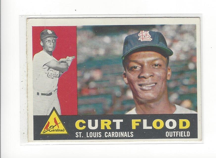 1960 Topps #275 Curt Flood