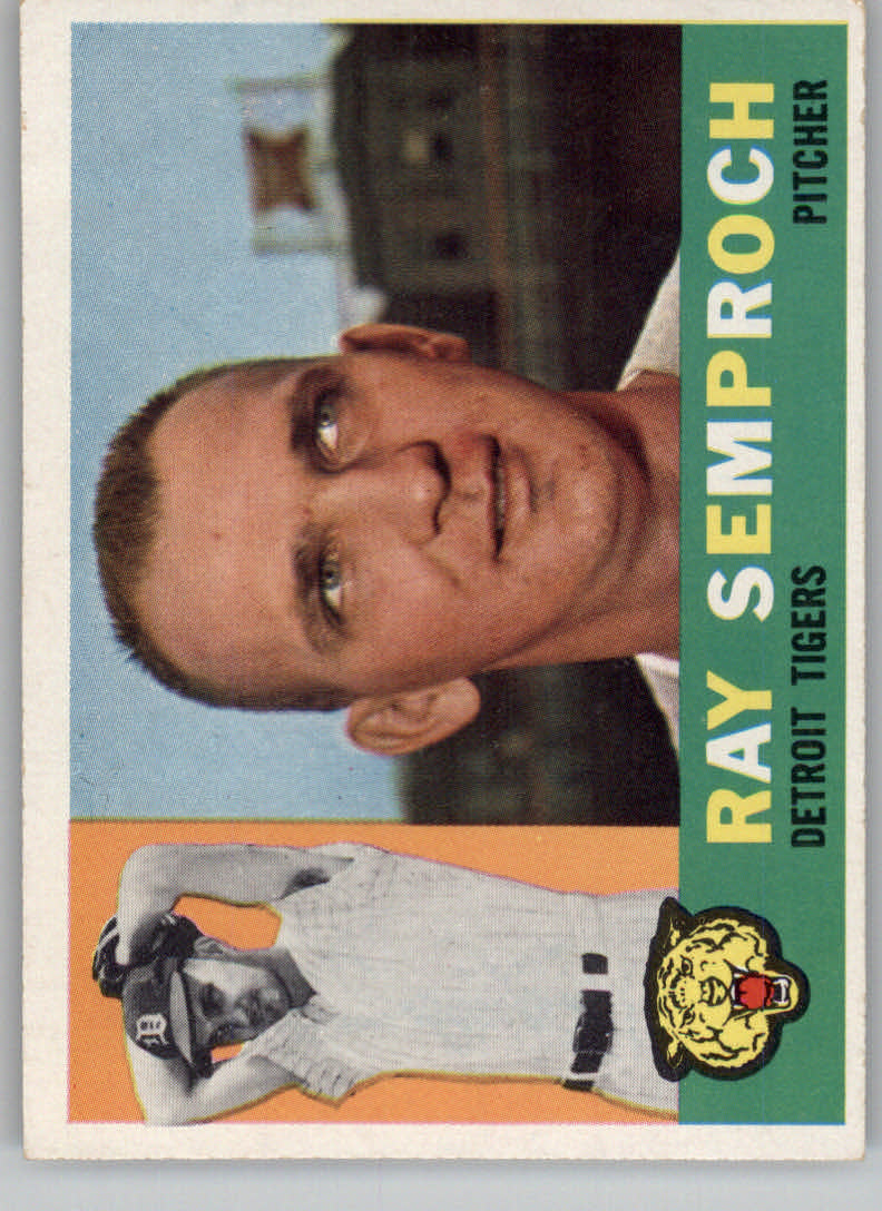 1960 Topps #286 Ray Semproch