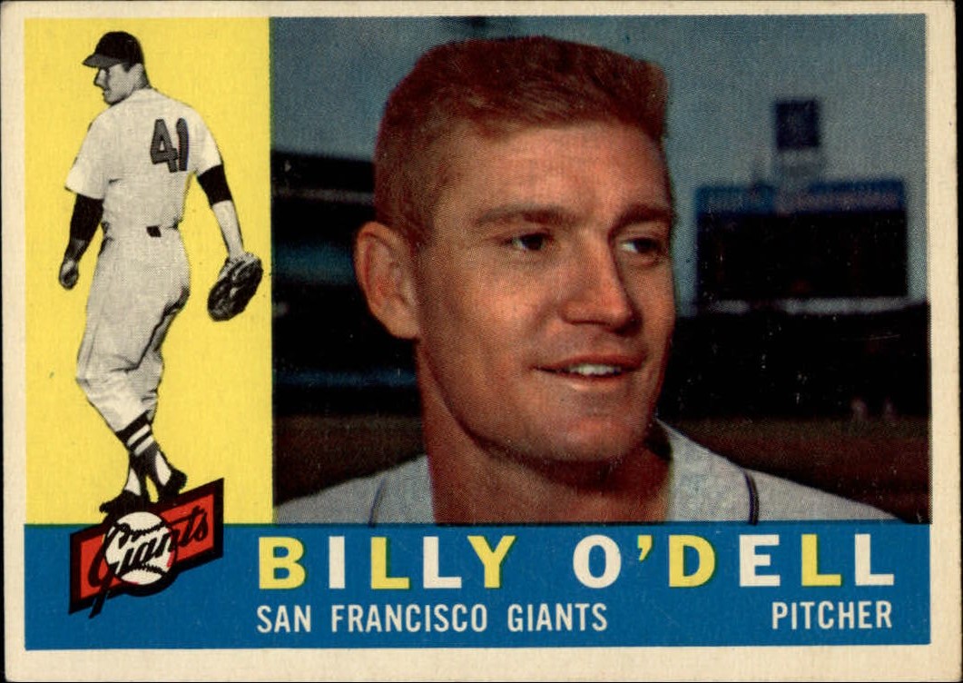 1960 Topps #303 Billy O'Dell