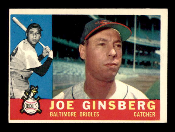 1960 Topps #304 Joe Ginsberg