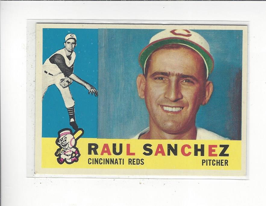 1960 Topps #311 Raul Sanchez