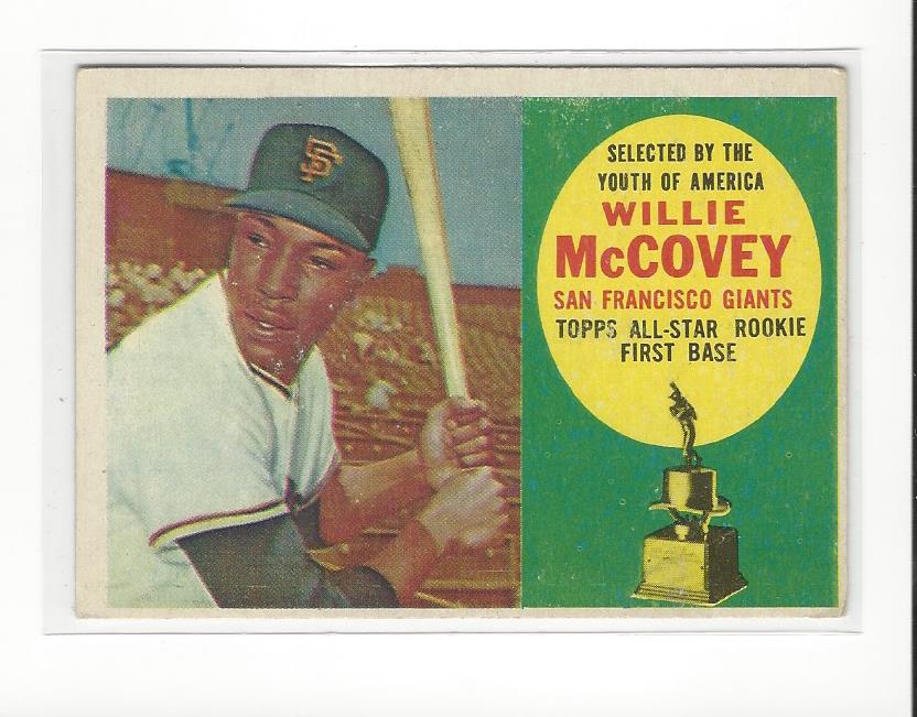 1960 Topps #316 Willie McCovey ASR RC