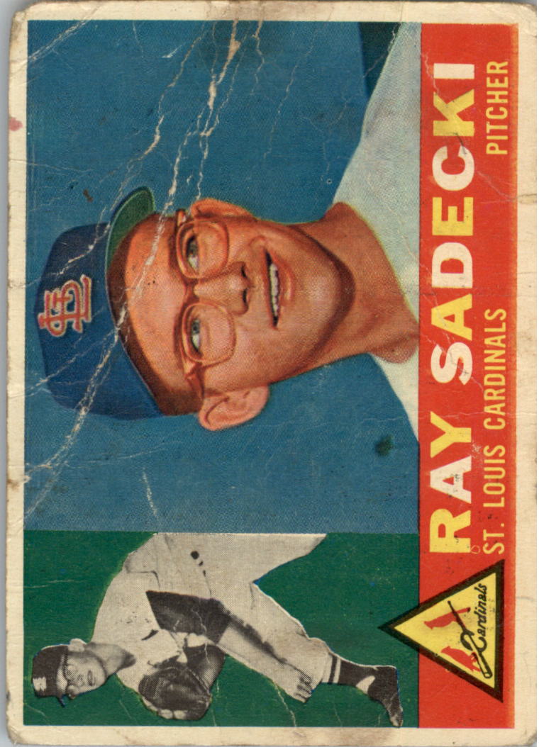 1960 Topps #327 Ray Sadecki RC