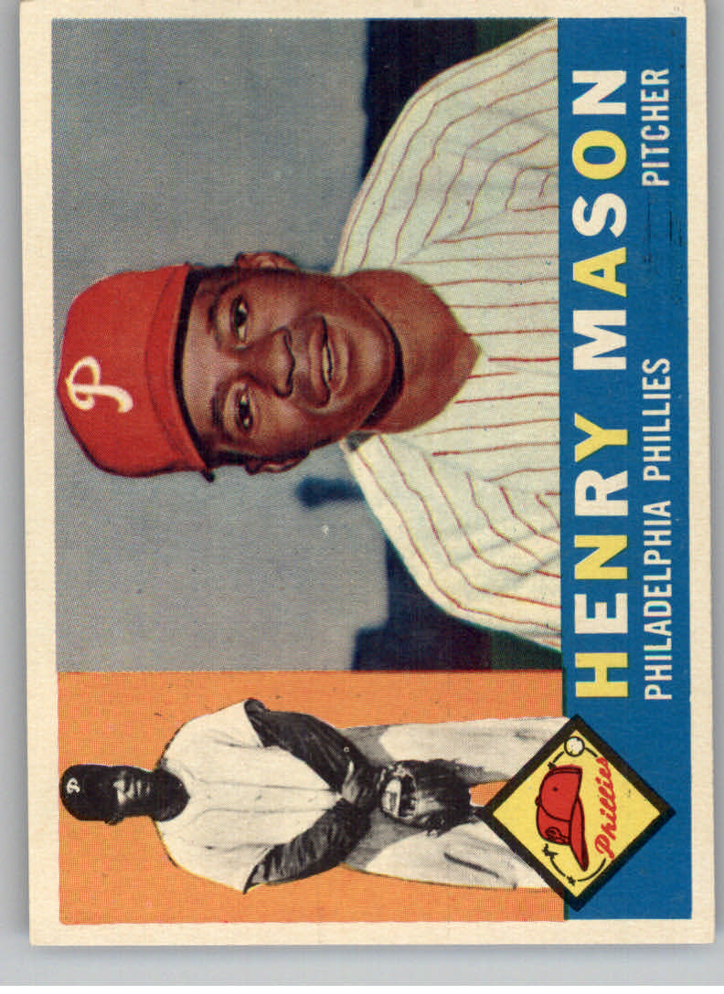 1960 Topps #331 Henry Mason RC