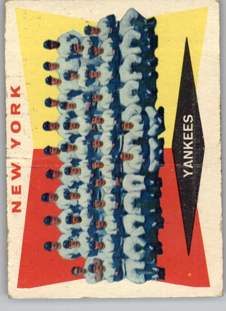 1960 Topps #332 New York Yankees CL