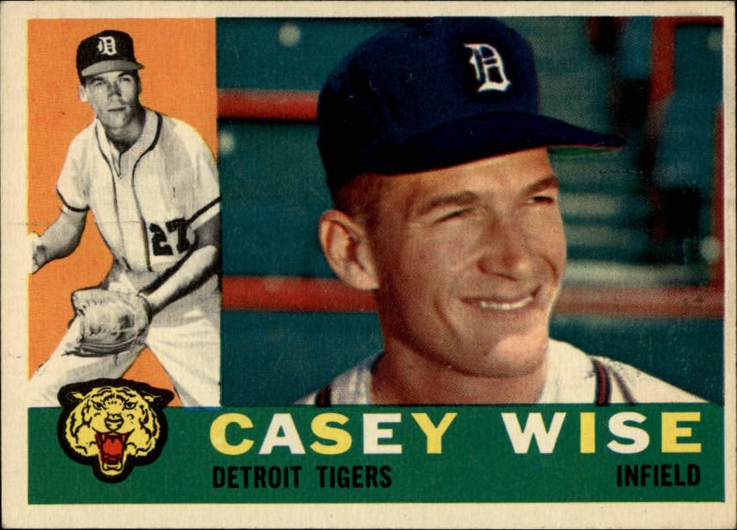 1960 Topps #342 Casey Wise