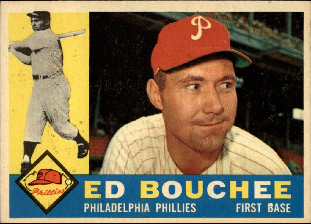 1960 Topps #347 Ed Bouchee