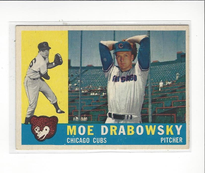 1960 Topps #349 Moe Drabowsky