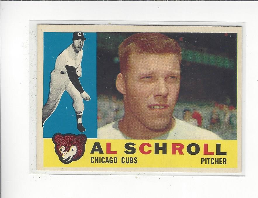 1960 Topps #357 Al Schroll