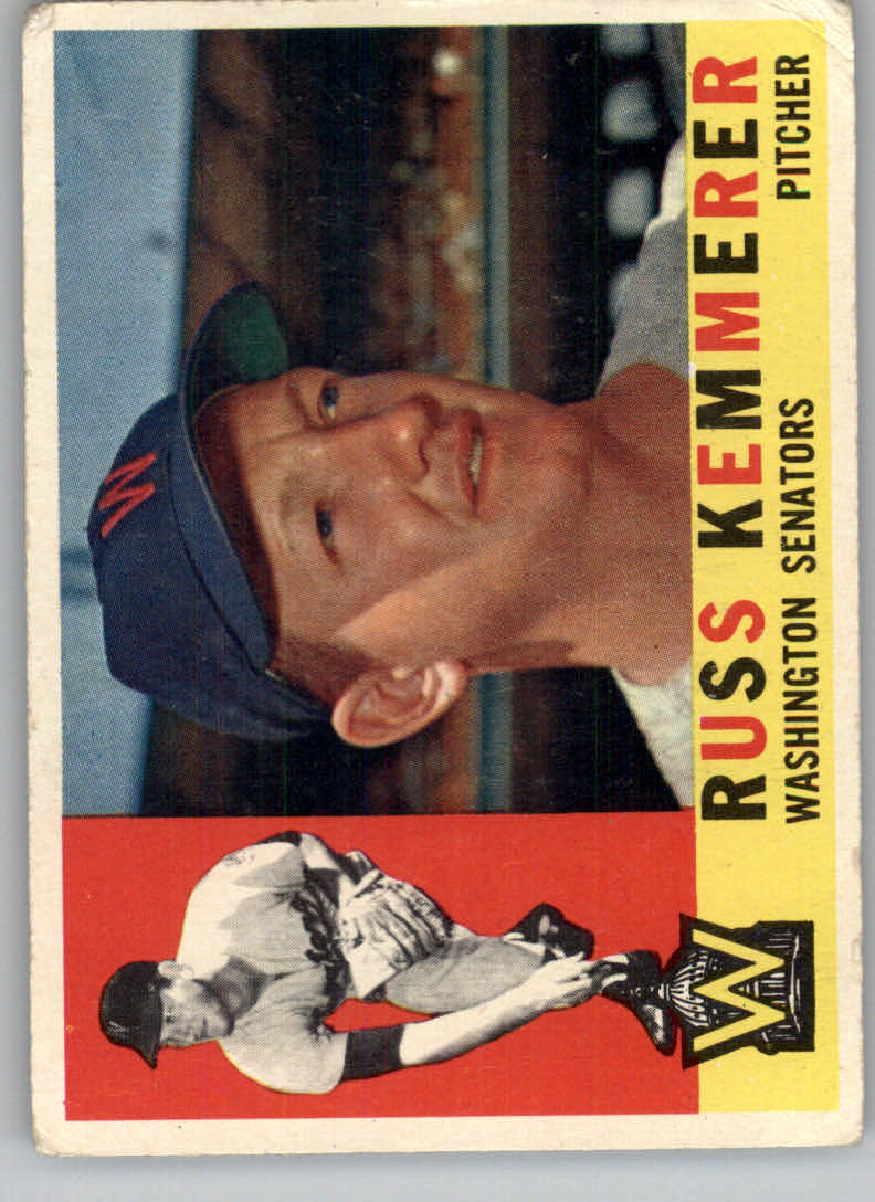 1960 Topps Washington Senators (Coaches)