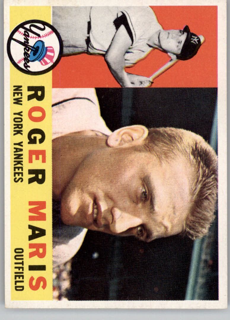 1960 Topps #377A Roger Maris WB