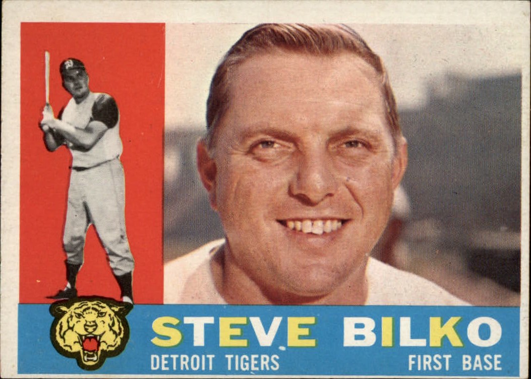 1960 Topps #396A Steve Bilko WB