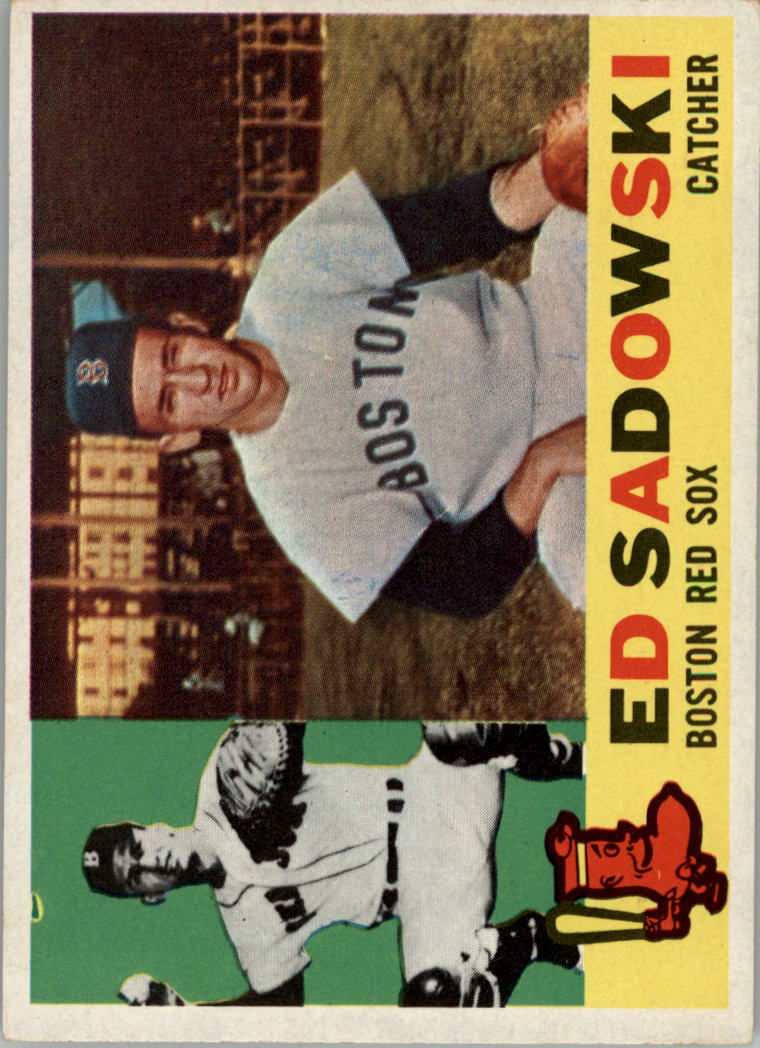 1960 Topps #403A Ed Sadowski WB