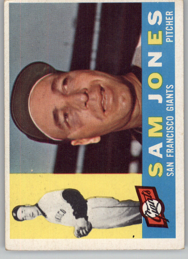 1960 Topps #410A Sam Jones WB