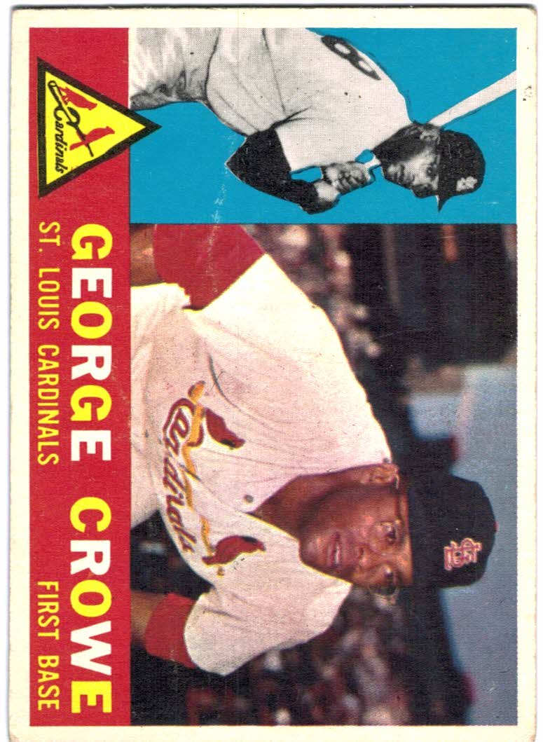 1960 Topps #419 George Crowe
