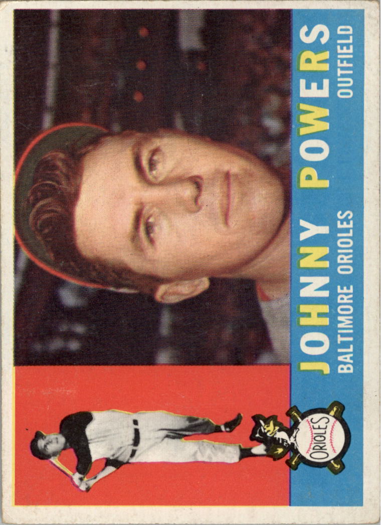 1960 Topps #422A John Powers WB