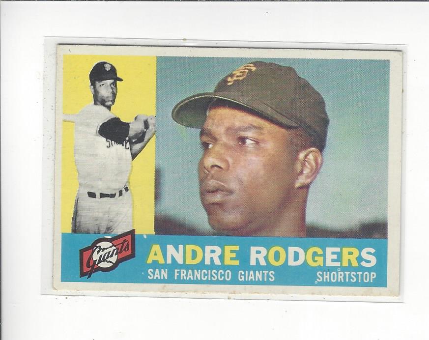 1960 Topps #431 Andre Rodgers