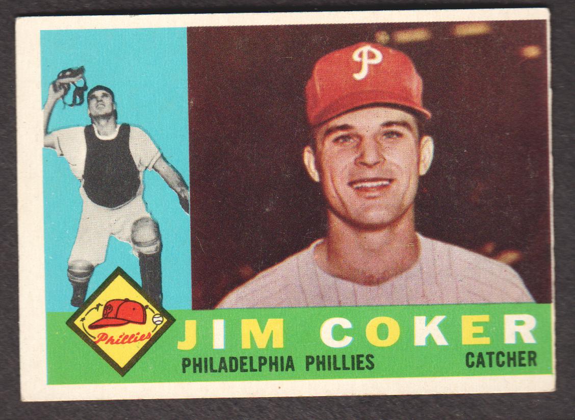 1960 Topps #438 Jim Coker RC