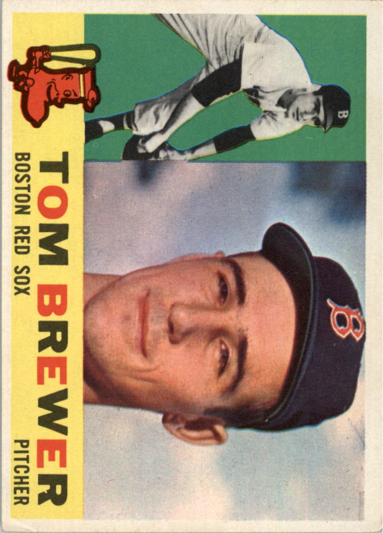 1960 Topps #439A Tom Brewer WB