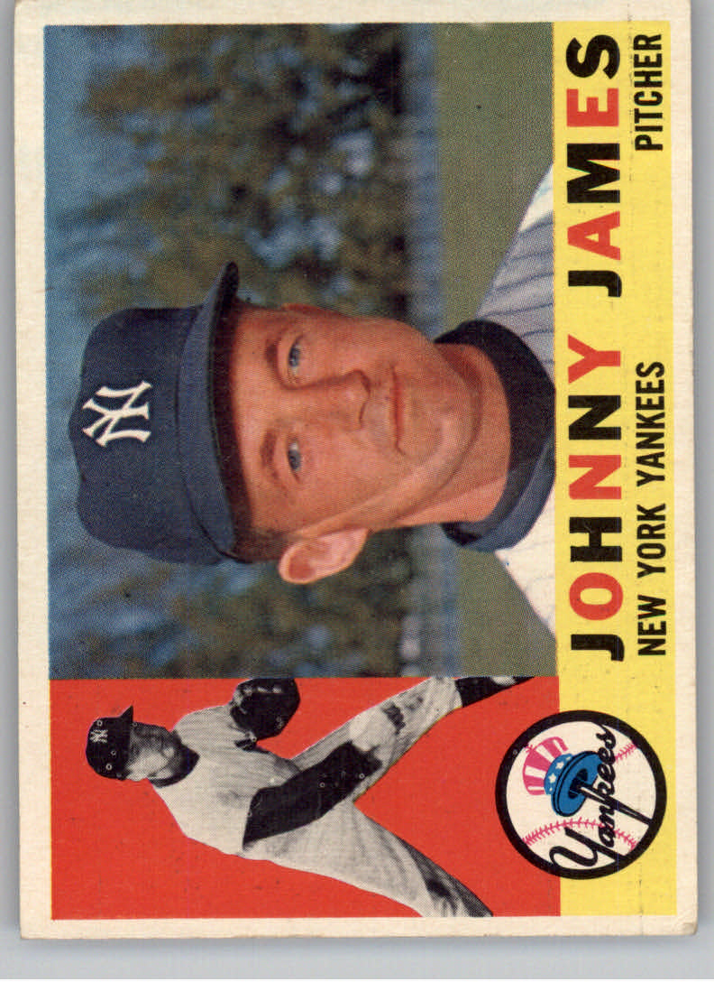 1960 Topps #499 Johnny James RC