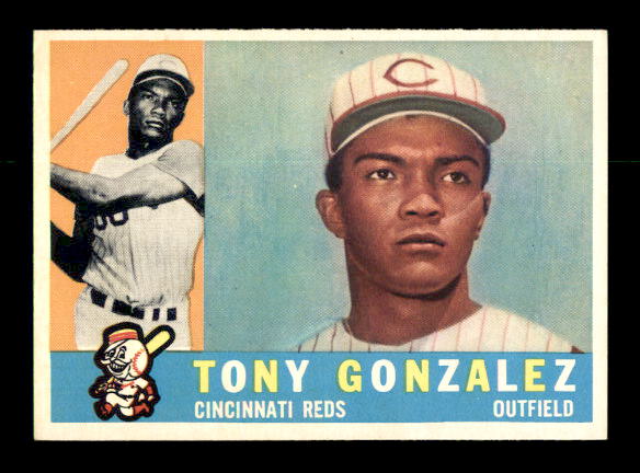 1960 Topps #518 Tony Gonzalez RC