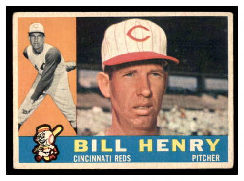 1960 Topps #524 Bill Henry
