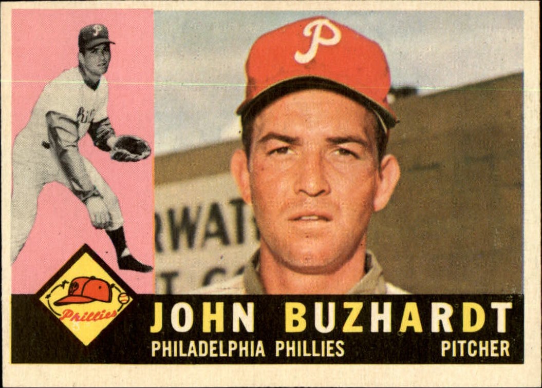 1960 Topps #549 John Buzhardt