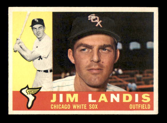 1960 Topps #550 Jim Landis