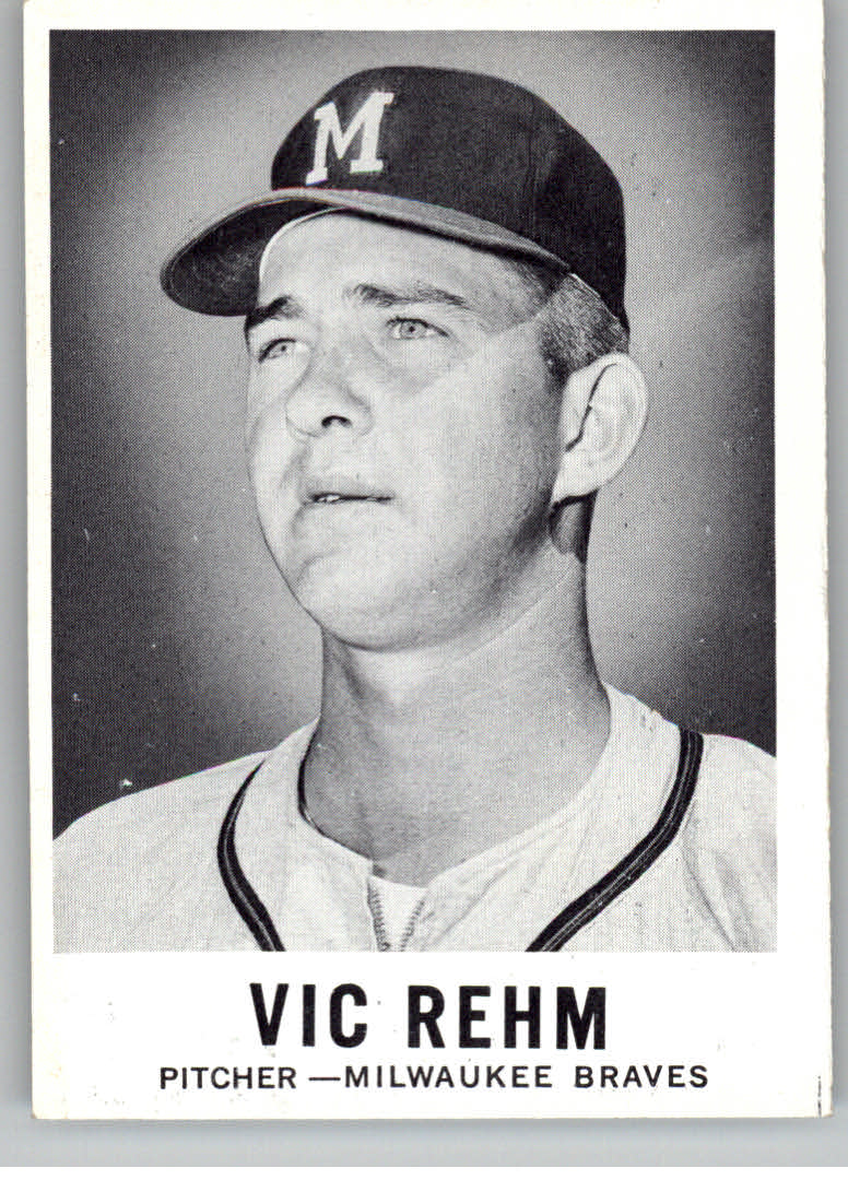 1960 Leaf #61 Norman Rehm RC *