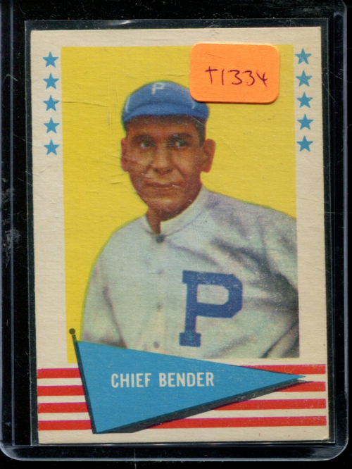 1961 Fleer #8 Chief Bender