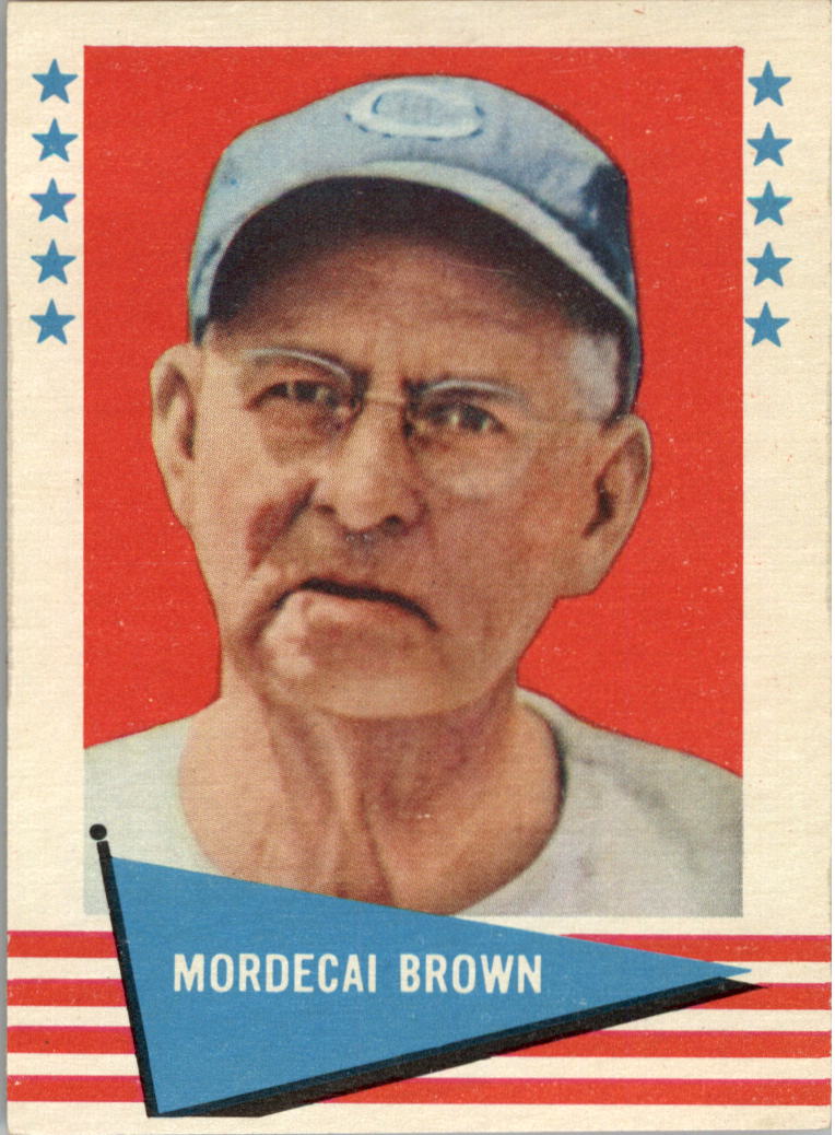 1961 Fleer #11 Mordecai Brown