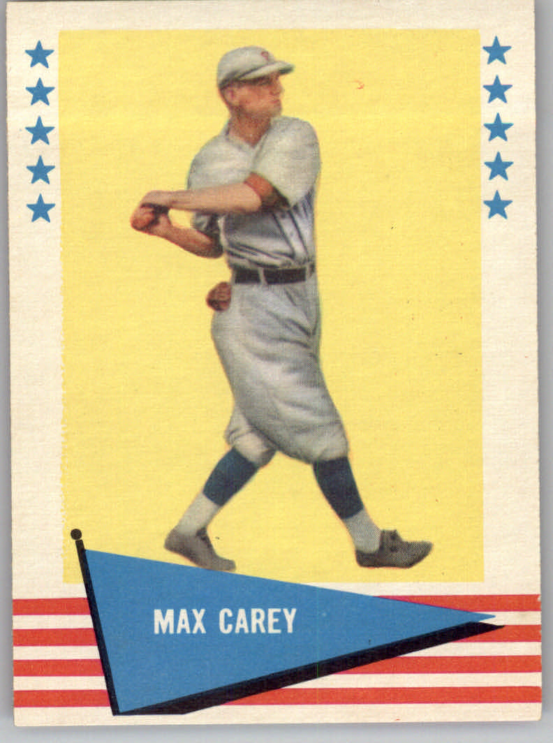 1961 Fleer #12 Max Carey