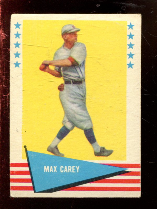 1961 Fleer #12 Max Carey