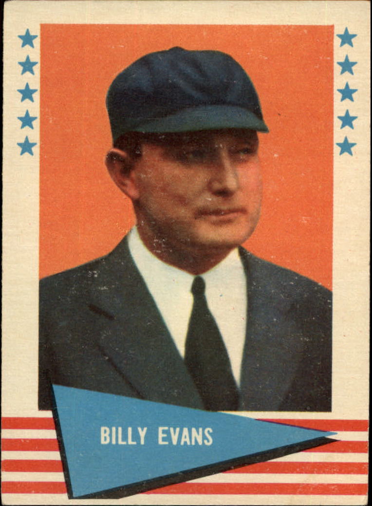 1961 Fleer #22 Billy Evans UMP