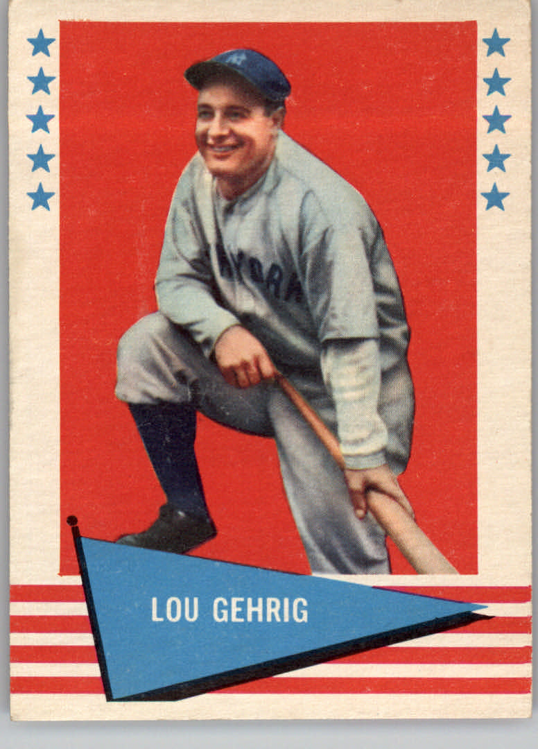 1961 Fleer #31 Lou Gehrig