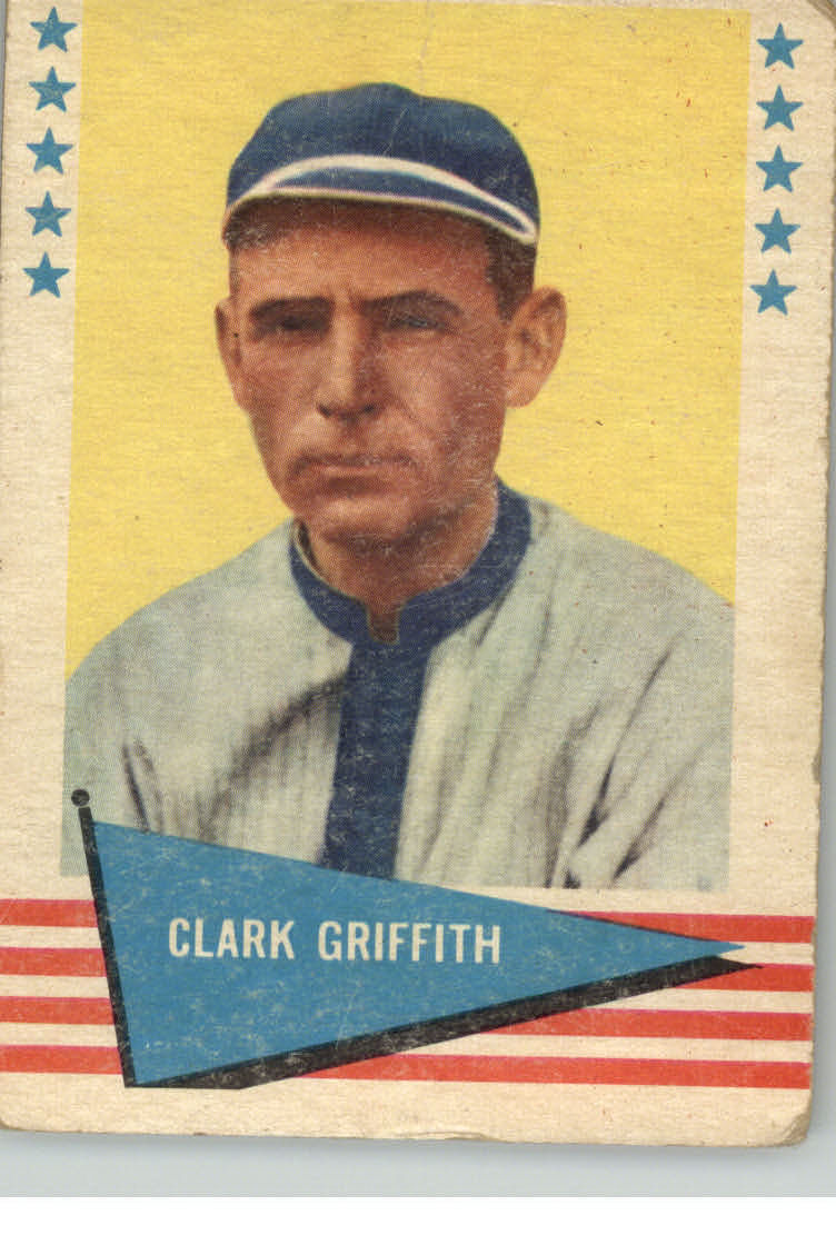 1961 Fleer #36 Clark Griffith