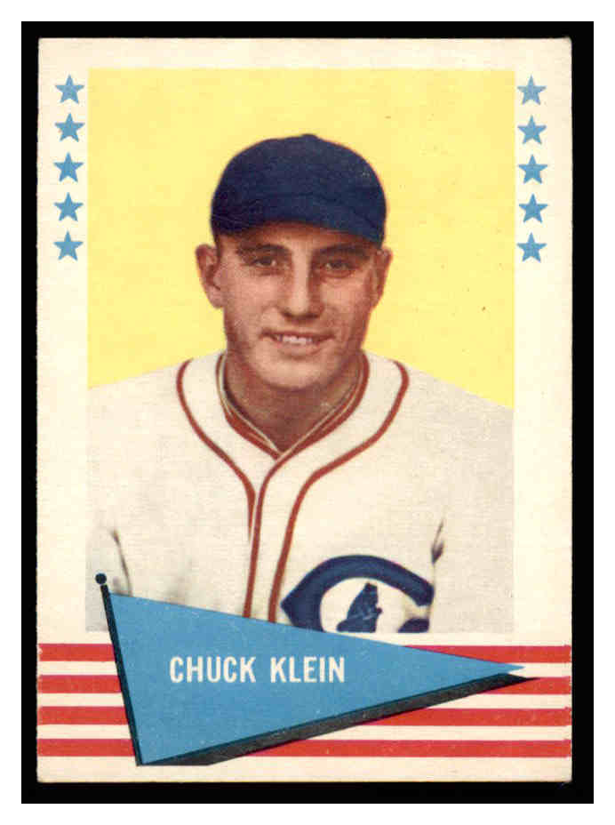 1961 Fleer #51 Chuck Klein