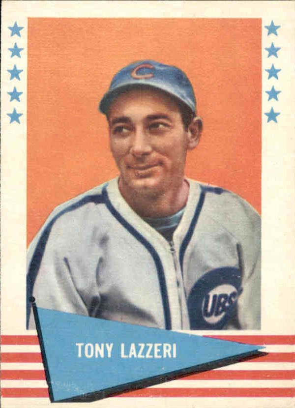 1961 Fleer #54 Tony Lazzeri