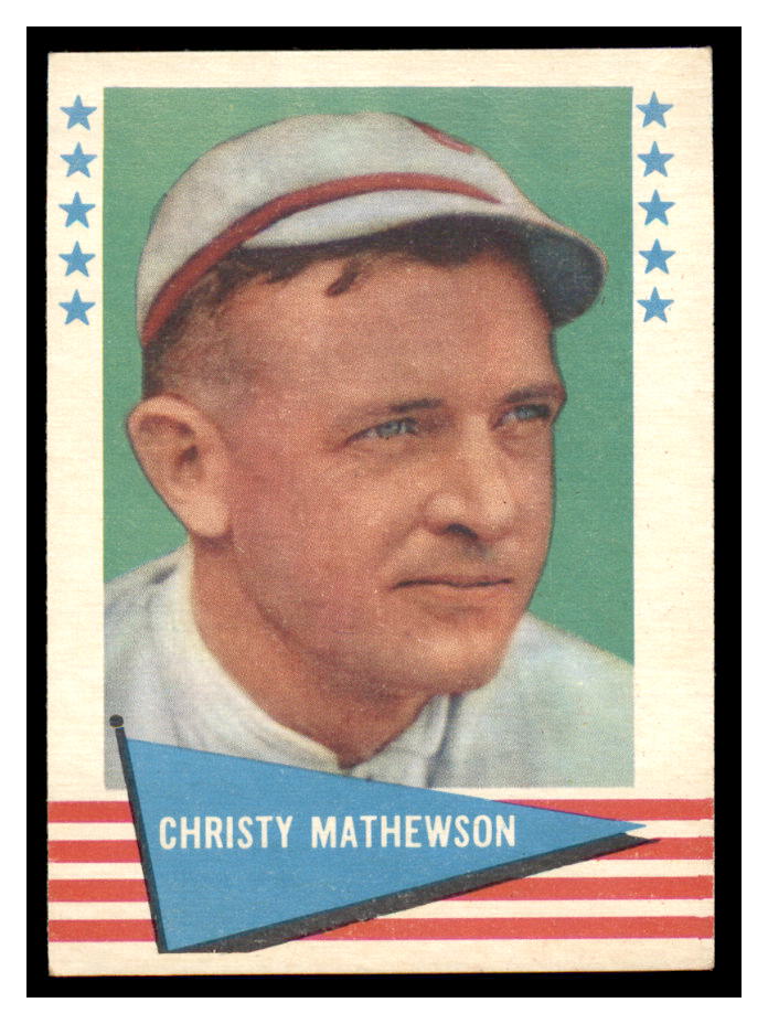 1961 Fleer #59 Christy Mathewson