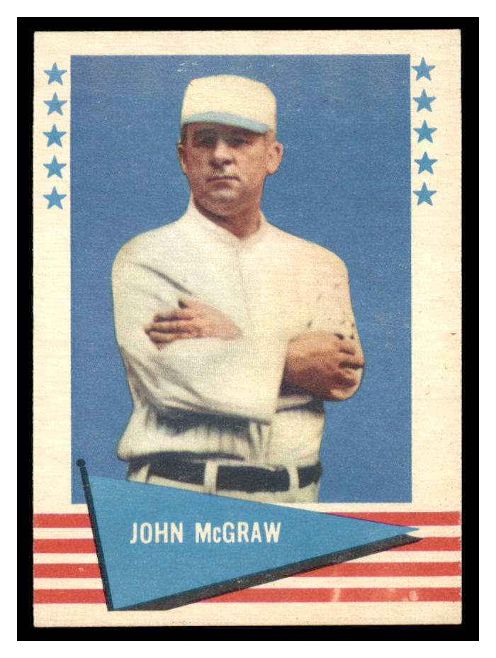 1961 Fleer #60 John McGraw